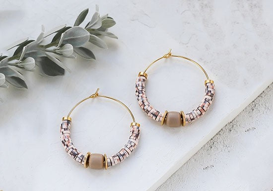 Boucles d'oreilles Tangier (coloris au choix)