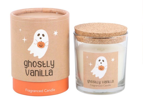 Bougie d'Halloween Ghostly Vanilla