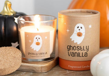 Bougie d'Halloween Ghostly Vanilla