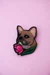 Broche Bouledogue français