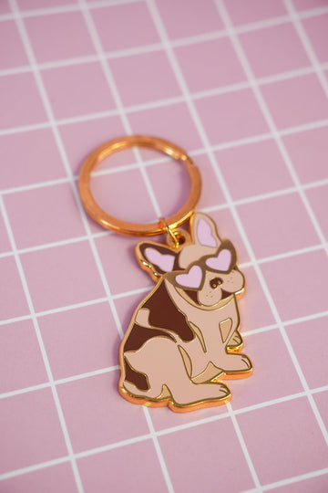 Porte-clé Bouledogue