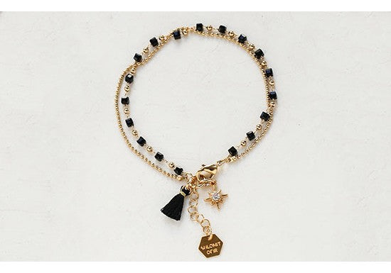 Bracelet Mythos double ( coloris au choix)