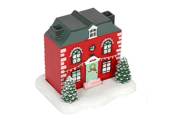 Brûleur d'encens Maison de Noël