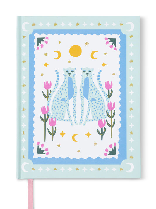 Cahier A Dopo - Blue Cheetahs