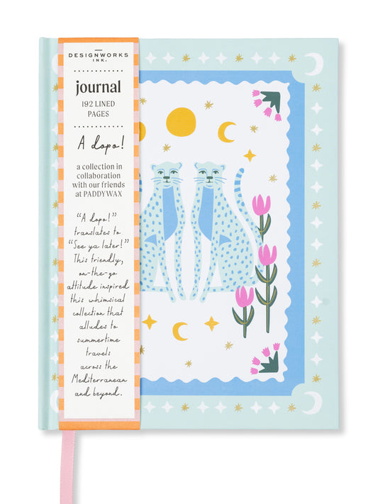 Cahier A Dopo - Blue Cheetahs