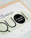 Carte à gratter Tonton