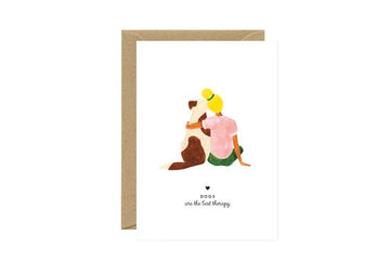 Carte postale Dog Therapy