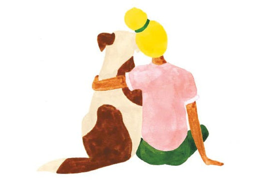 Carte postale Dog Therapy