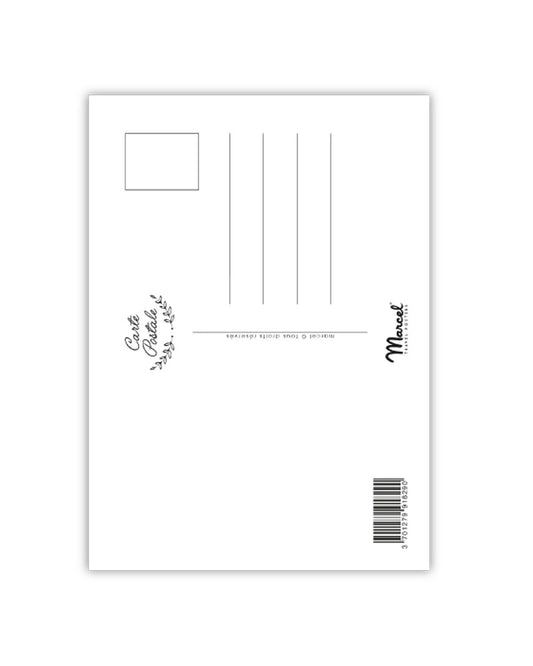 Carte Postale The french baguette