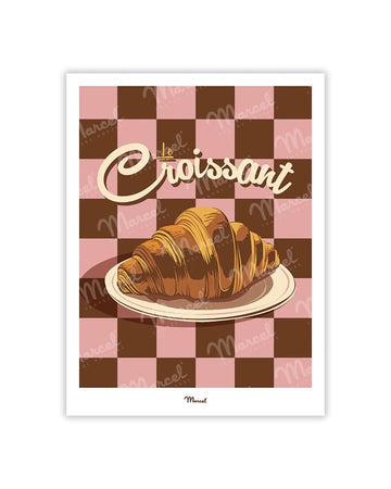 Carte Postale Le croissant 2