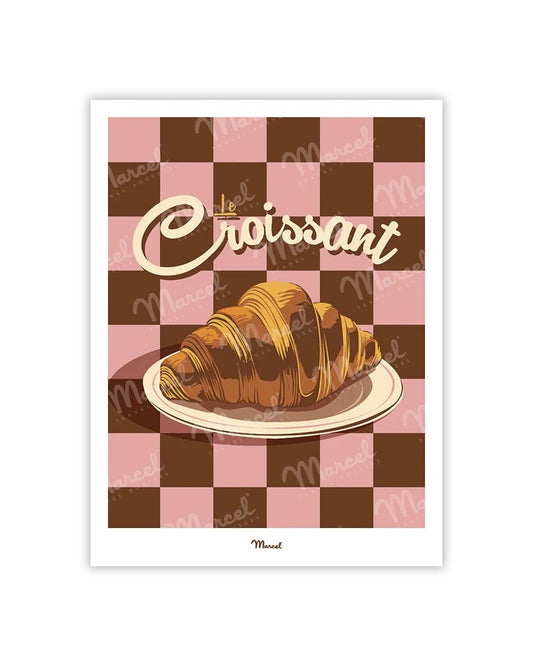 Carte Postale Le croissant 2