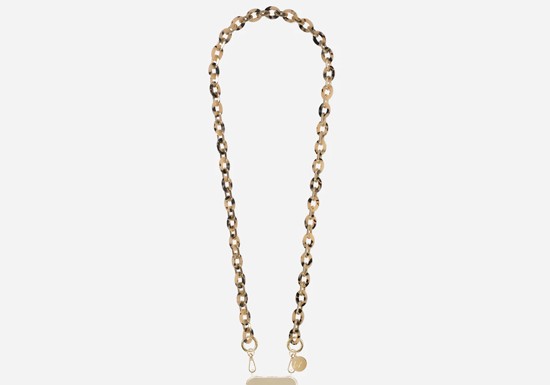 Chaîne Téléphone Cassy écailles (coloris au choix)