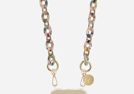 Chaîne Téléphone Cassy écailles (coloris au choix)