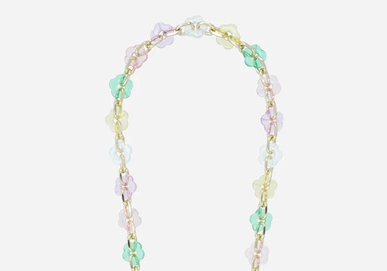 Chaîne Téléphone Cassy fleurs