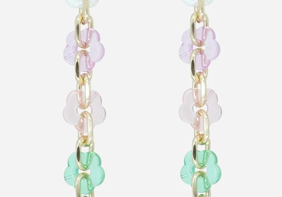 Chaîne Téléphone Cassy fleurs