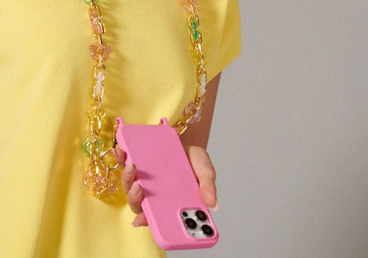 Chaîne Téléphone Cassy fleurs