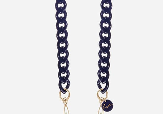 Chaîne Téléphone Giorgia bleu marine