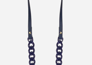 Chaîne Téléphone Giorgia bleu marine
