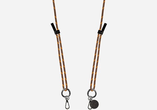 Chaîne Téléphone Liam marron