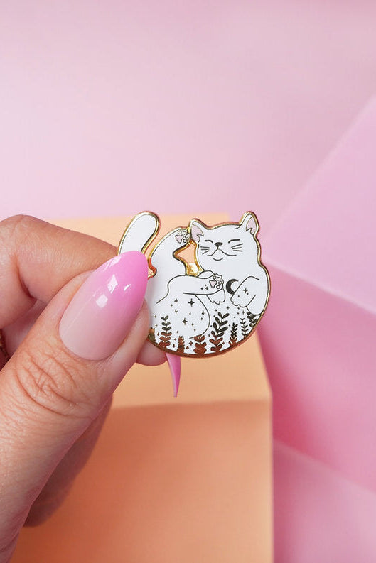 Pin's Chat féérique