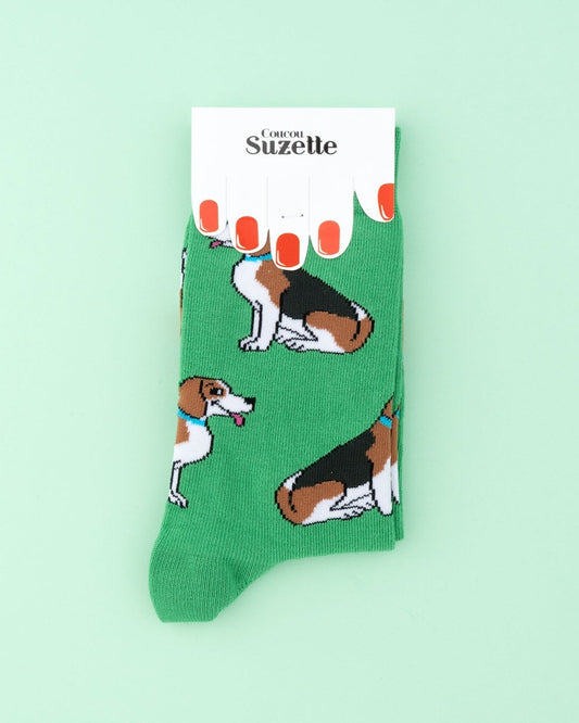 Chaussettes Beagle
