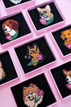 Broche Spitz