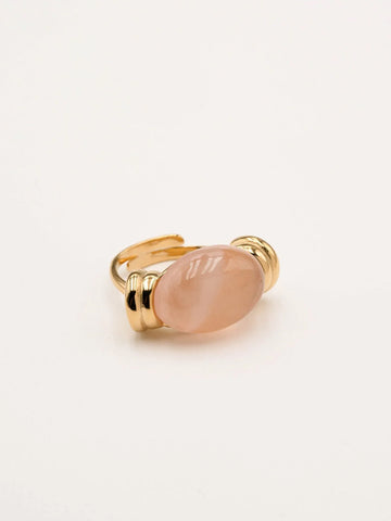 Bague Claryssia - Quartz rose