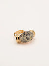Bague Claryssia - Jaspe dalmatien