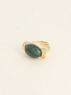 Bague Claryssia - Jaspe vert