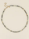 Collier Clémence - Agate verte