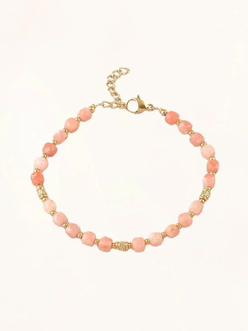 Bracelet Clémence - rhodonite