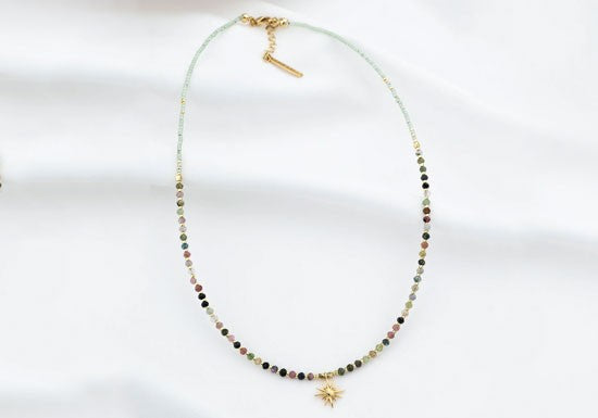 Collier Bliss (pierres au choix)