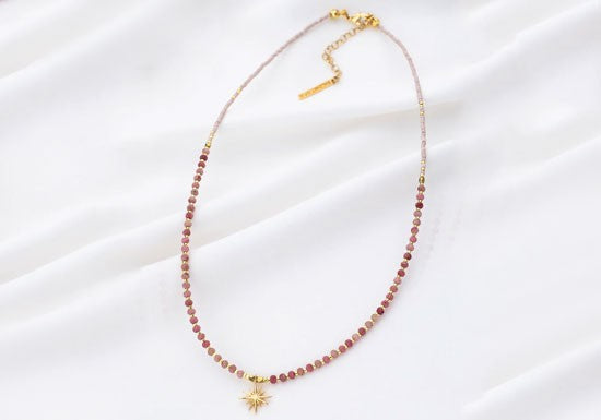 Collier Bliss (pierres au choix)