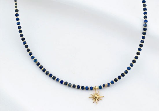 Collier Bliss (pierres au choix)