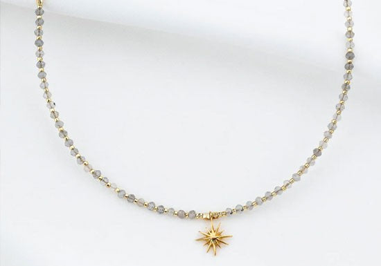Collier Bliss (pierres au choix)
