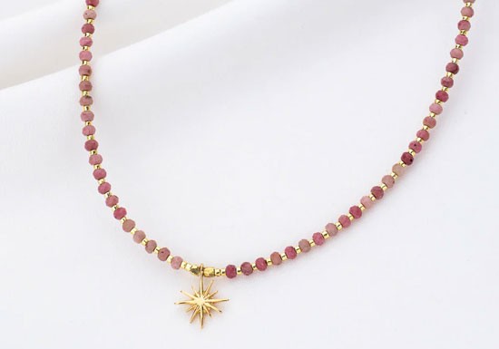 Collier Bliss (pierres au choix)