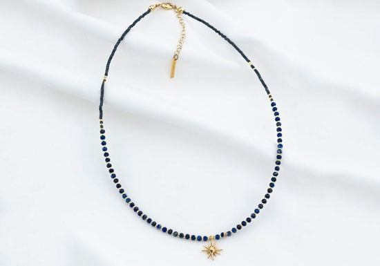 Collier Bliss (pierres au choix)