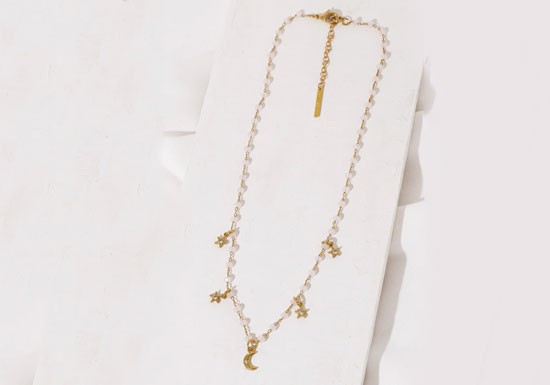 Collier Midnight (rose ou gris)