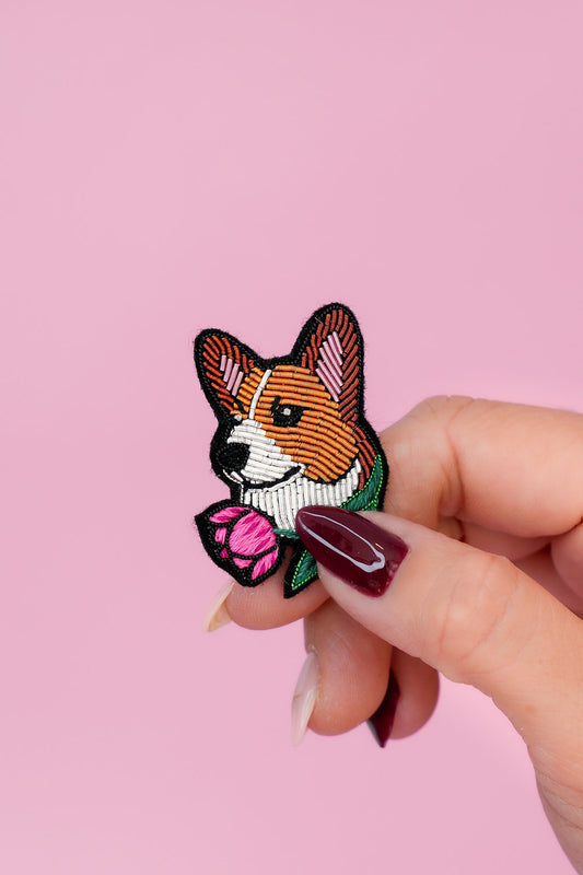 Broche Corgi
