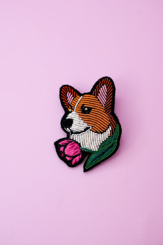 Broche Corgi