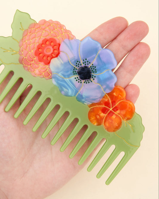 Peigne Bouquet de fleurs