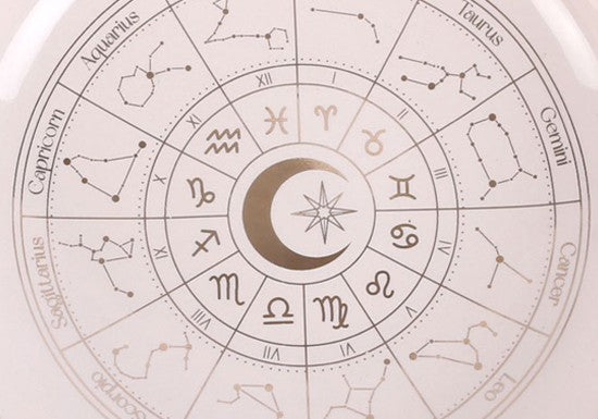 Coupelle rose - Roue du Zodiaque