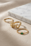Bague Dale vert