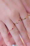 Bague Dale rose