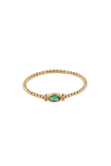 Bague Dale vert