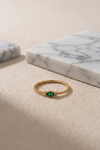 Bague Dale vert