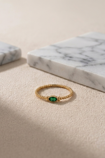 Bague Dale vert