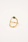 Bague Diania - Jaspe Vert