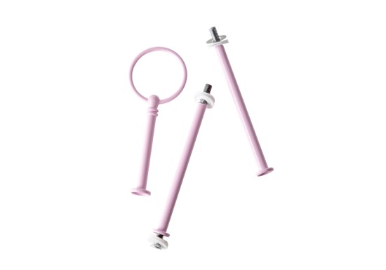 DIY Cake stand handle rose