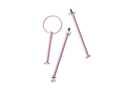 DIY Cake stand handle rose